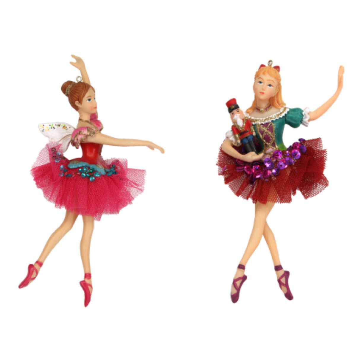 Clara w/doll & Ballerina Doll Decoration