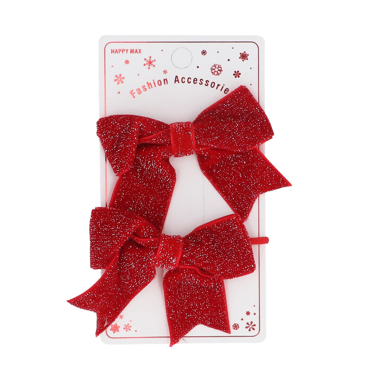 Red Bow Hair Toggle