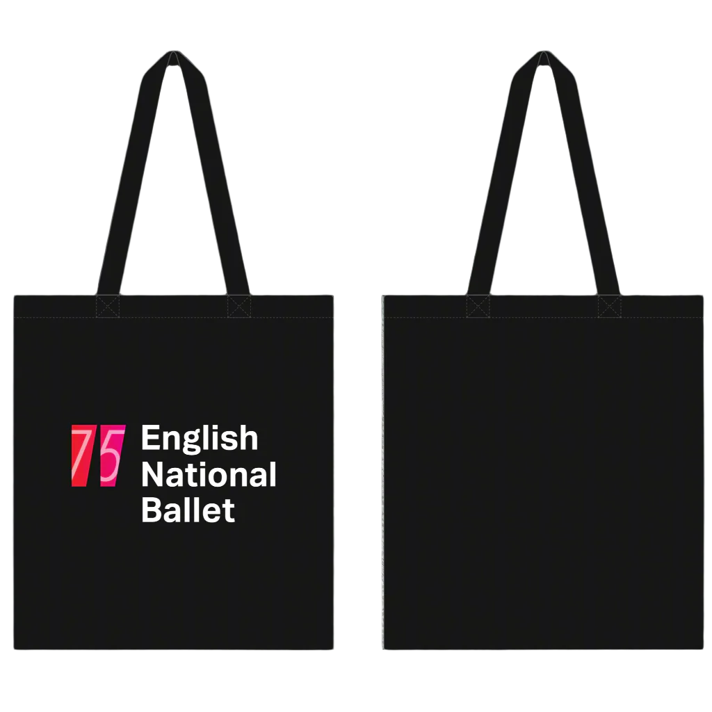 Logo Tote Bag - English National Ballet 75