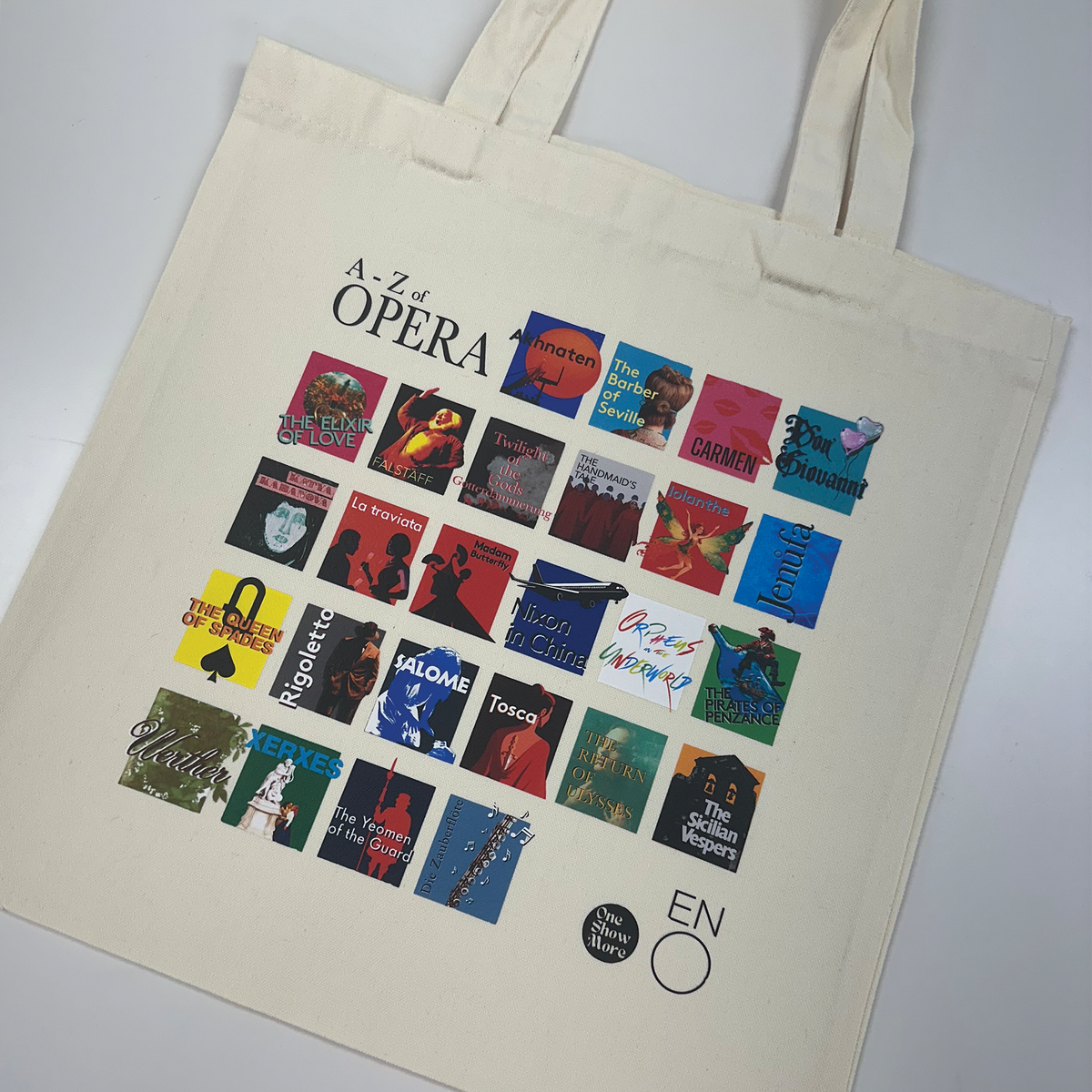 A-Z Tote Bag