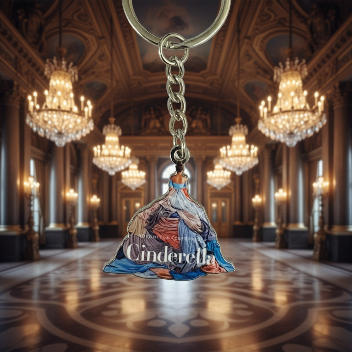 Cinderella Keyring