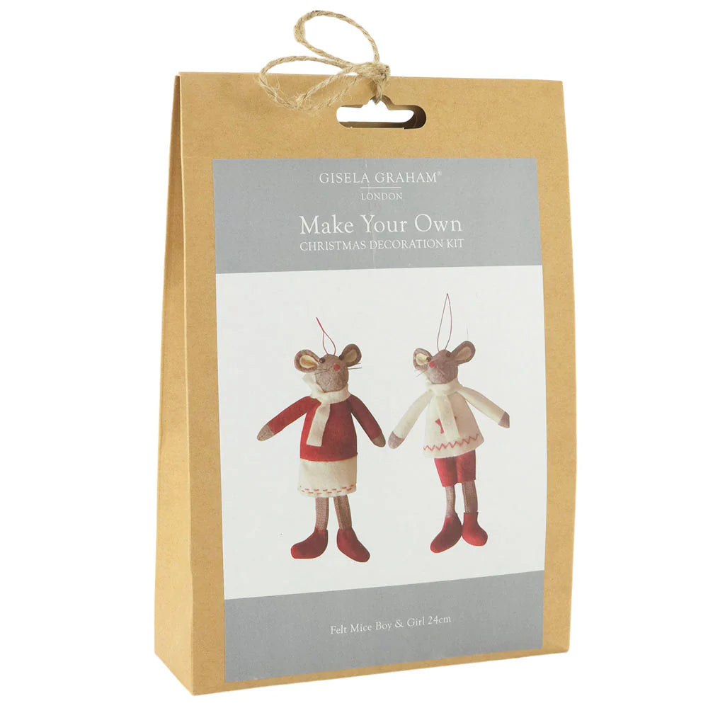 Dressed Mouse Decoration Kit