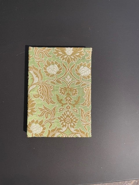 The Merry Widow (Green and Gold) A6 Notebook