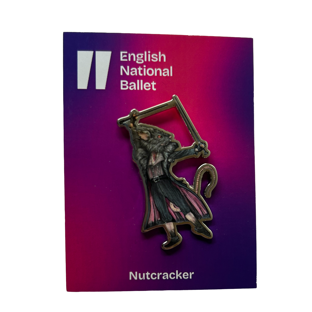 King Rat Pin Badge - English National Ballet