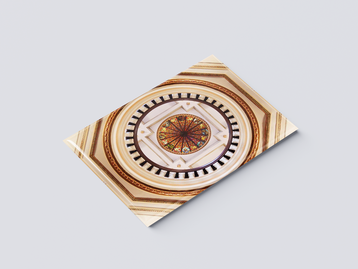 Coliseum Ceiling Jumbo Fridge Magnet