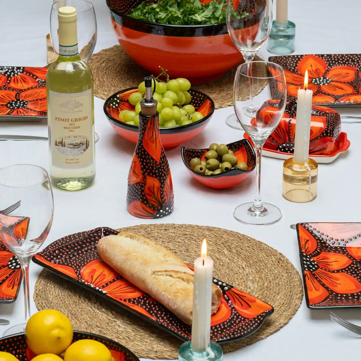 Olive Oil Drizzler Tulipan