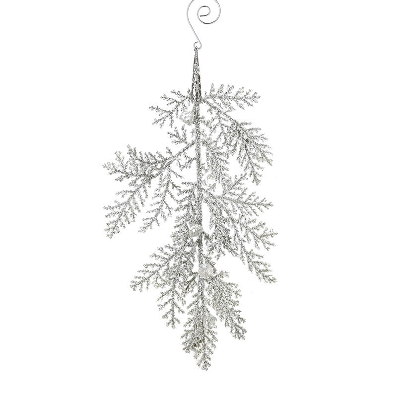 Small Hanging White Green Twig Branch