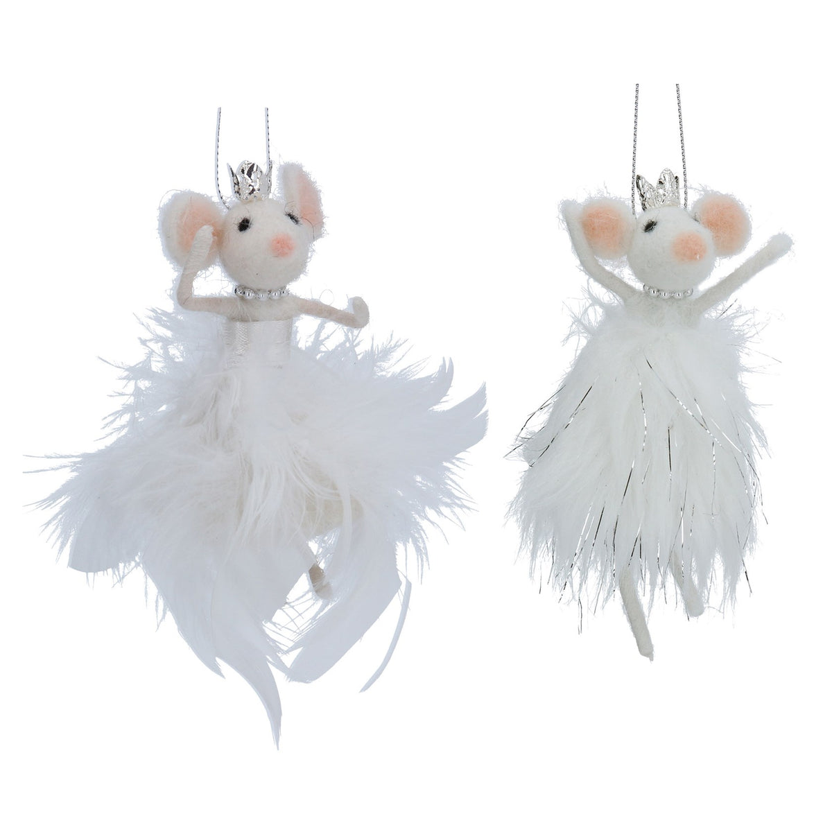 White Mice Decoration