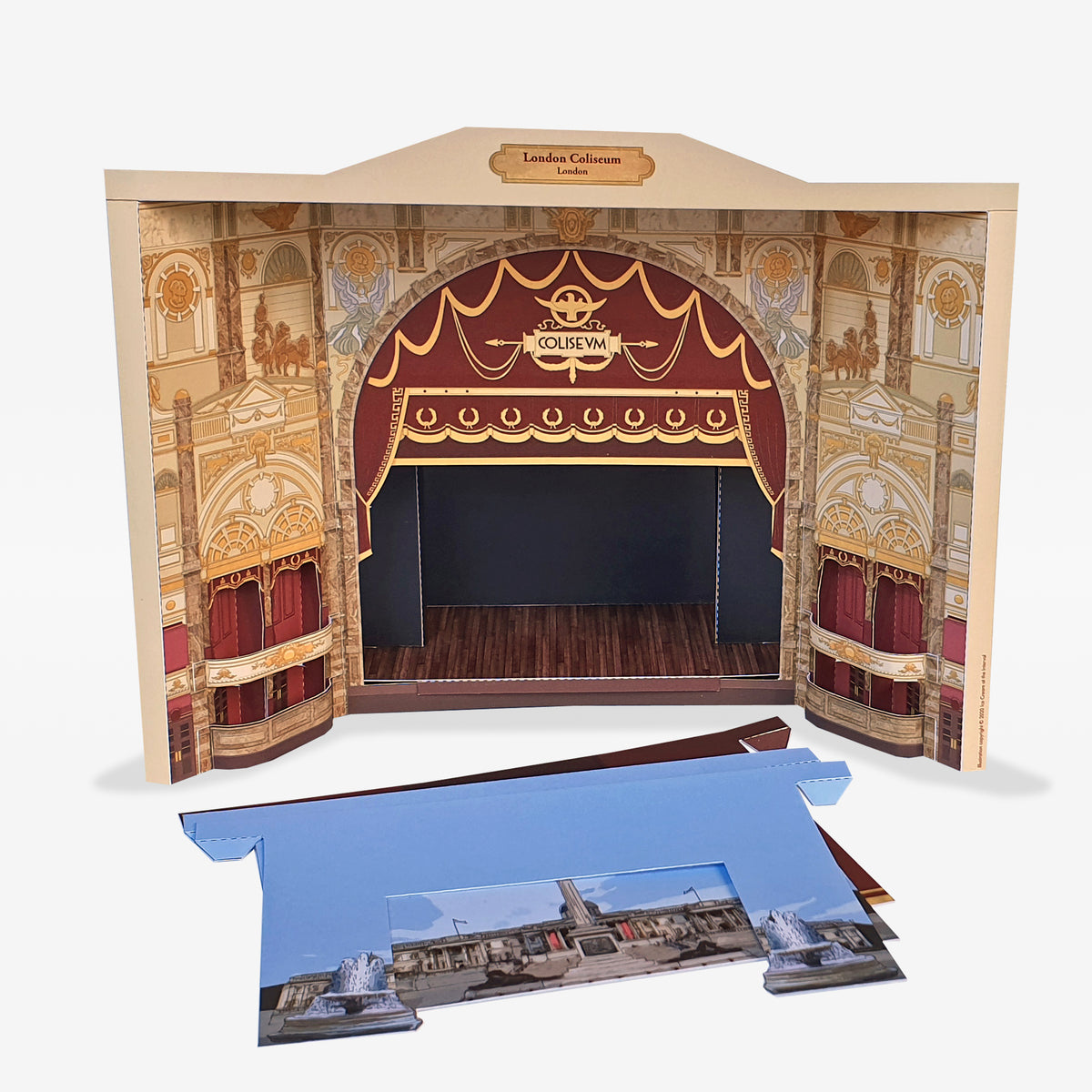 Cut Out Coliseum Theatre Kit