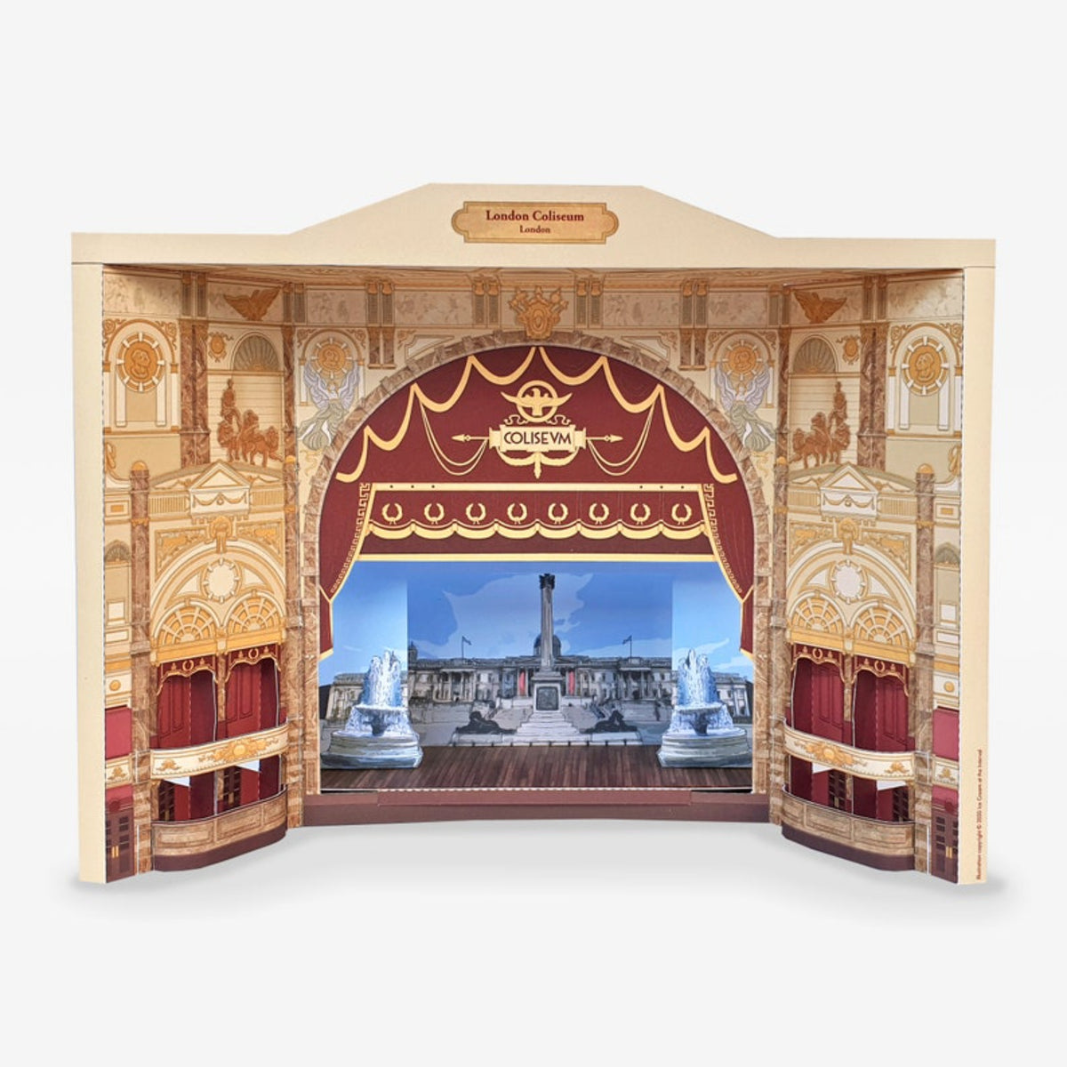 Cut Out Coliseum Theatre Kit