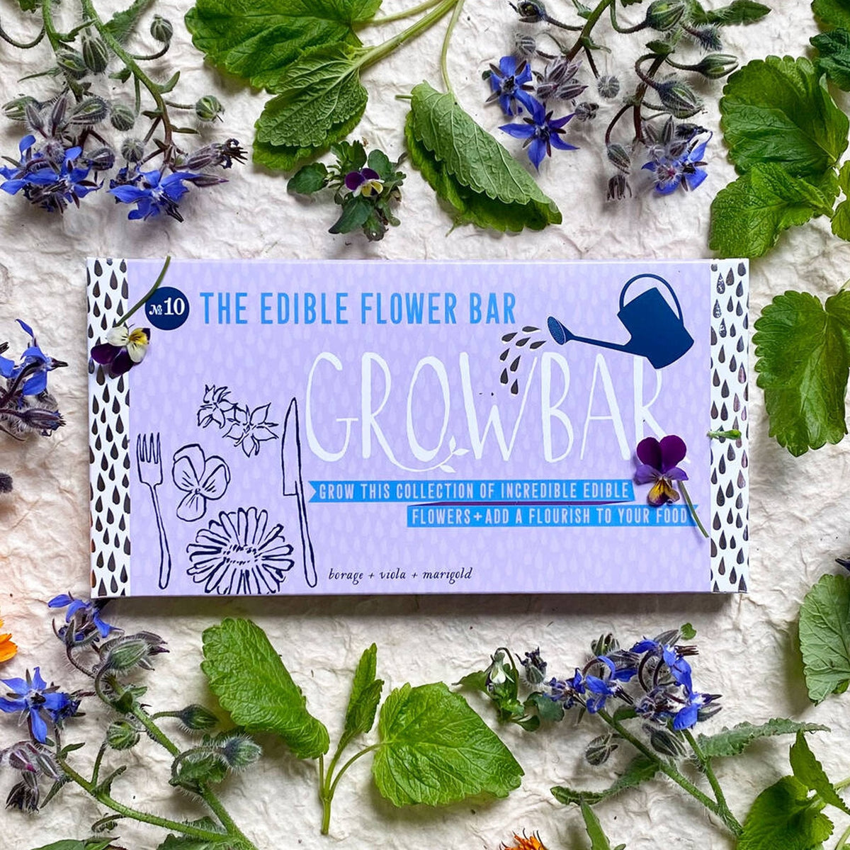 Edible Flowers Growbar - Boo•kay ldn