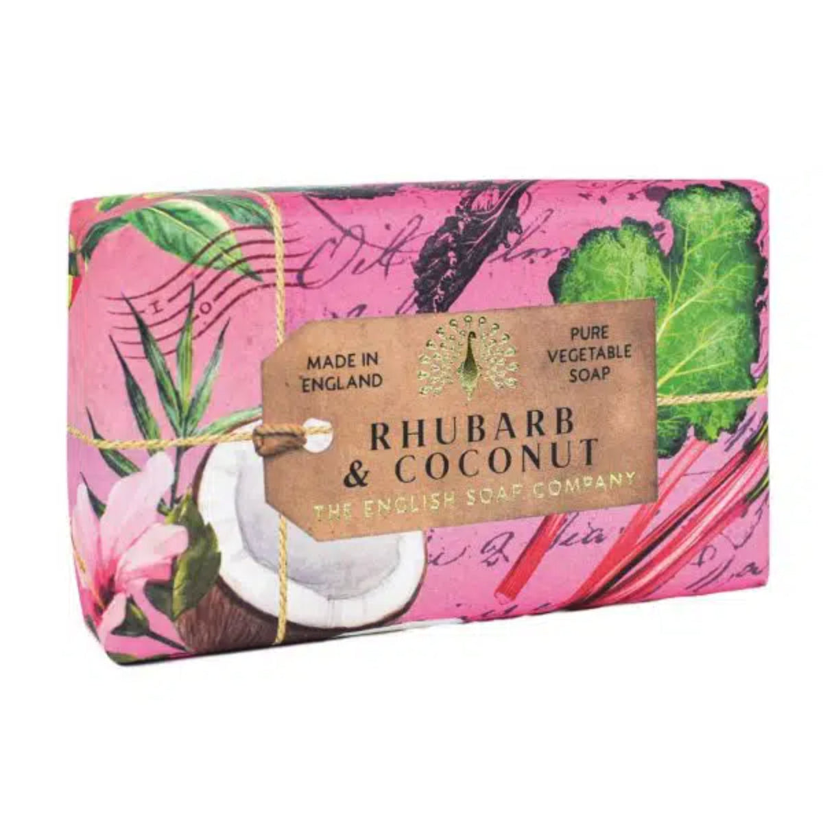 Rhubarb &amp; Coconut Soap - Boo•kay ldn