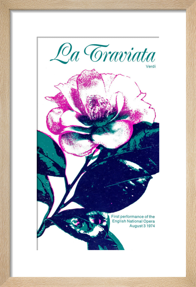 La Traviata, 1974, Programme Cover