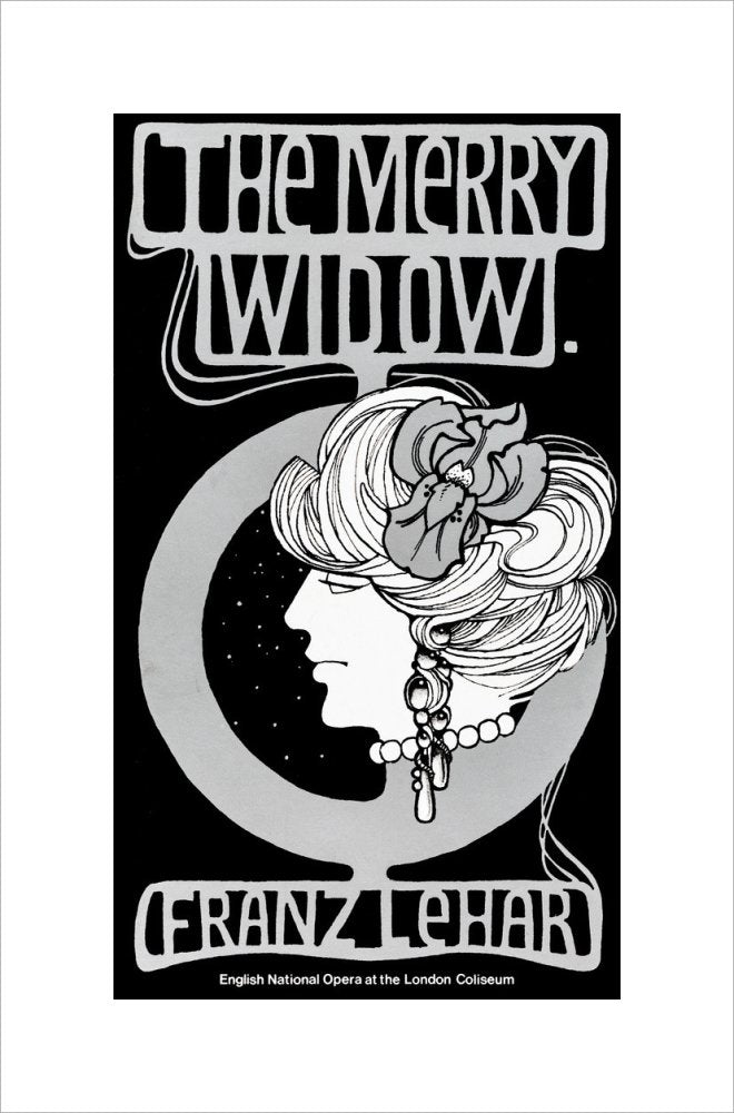 The Merry Widow, 1980, Programme Cover