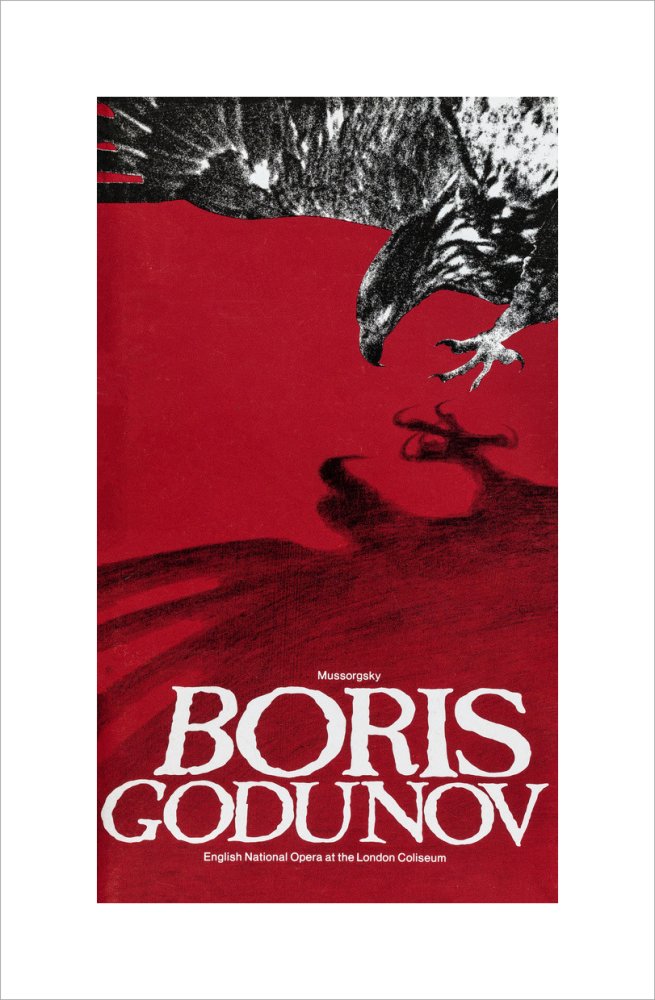 Boris Godunov, 1980, Programme Cover