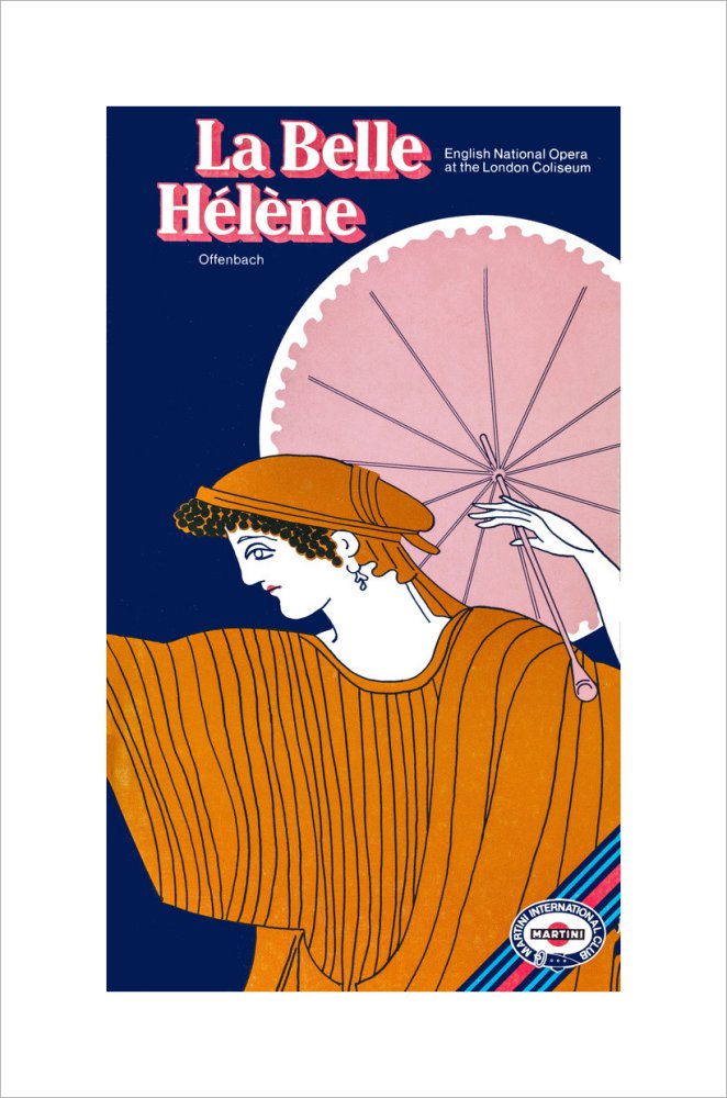 La Belle Hélène, 1980, Programme Cover