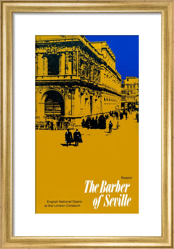 The Barber of Seville, 1980, Programme Cover
