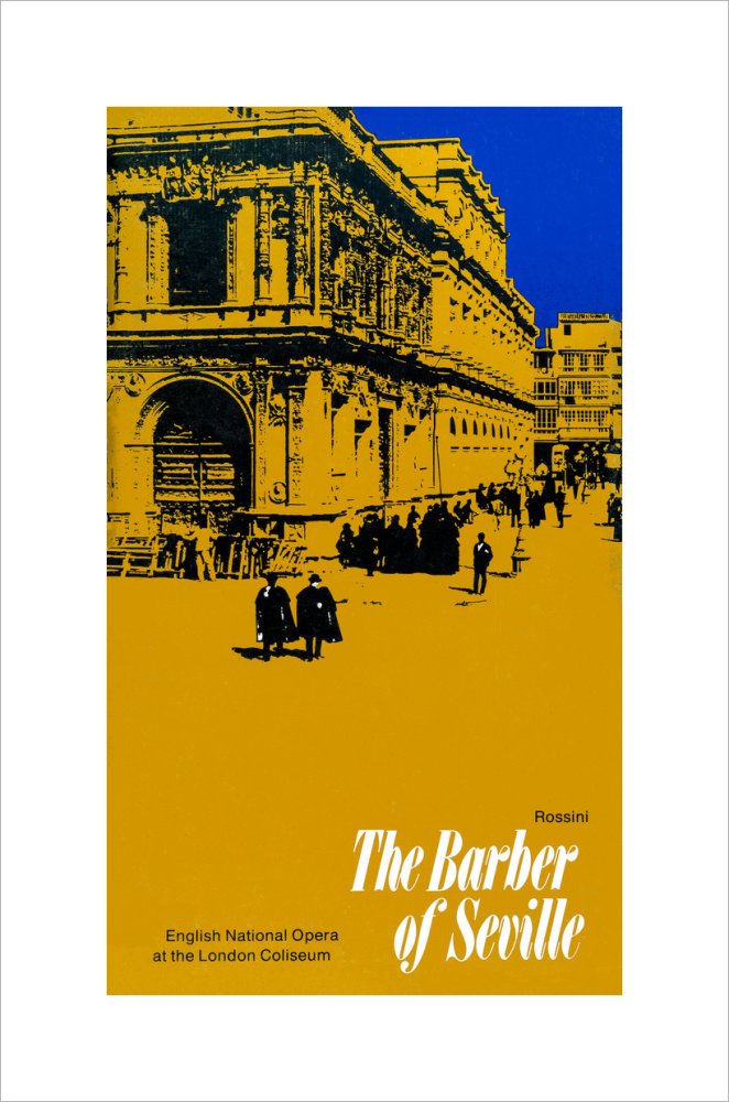 The Barber of Seville, 1980, Programme Cover