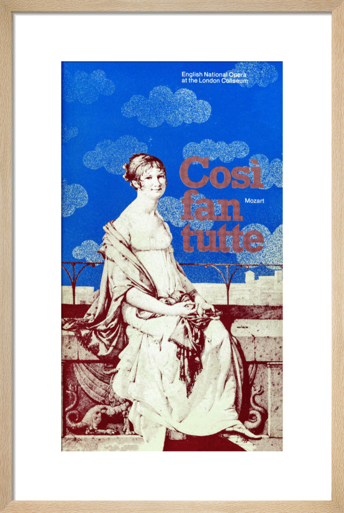 Cosi fan Tutte, 1981, Programme Cover
