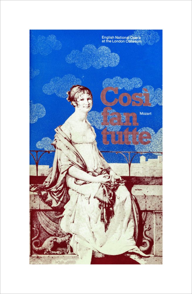 Cosi fan Tutte, 1981, Programme Cover