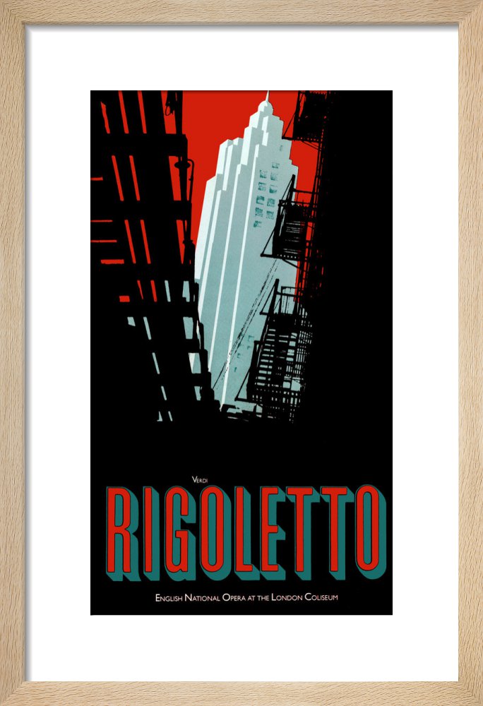 Rigoletto, 1982, Programme Cover