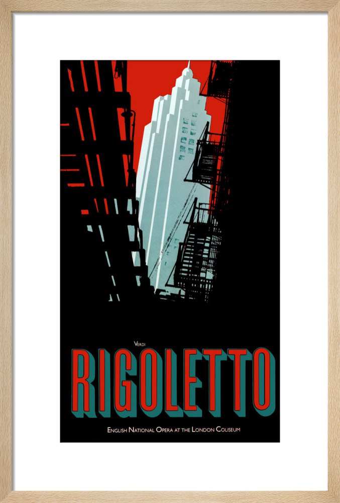 Rigoletto, 1982, Programme Cover