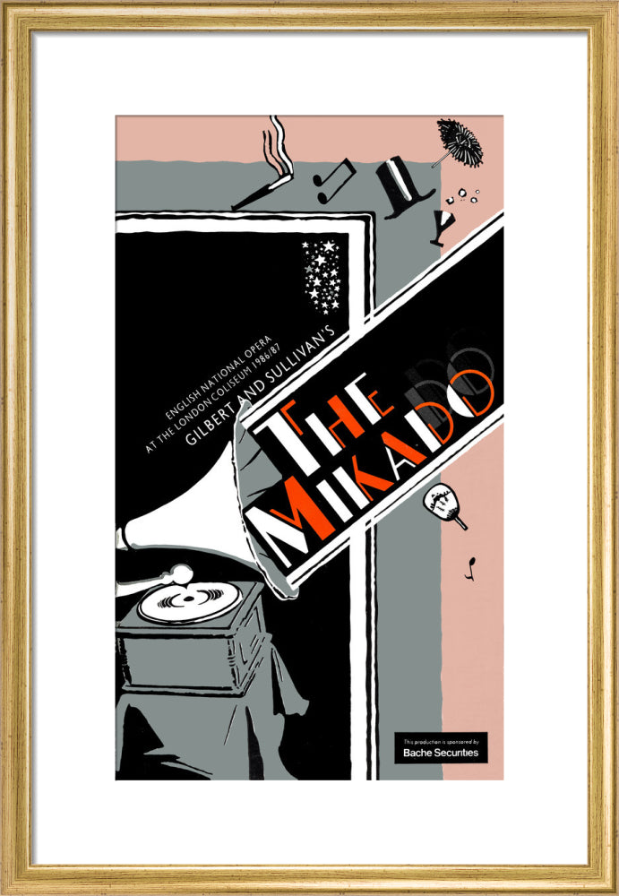 The Mikado, 1986, Programme Cover