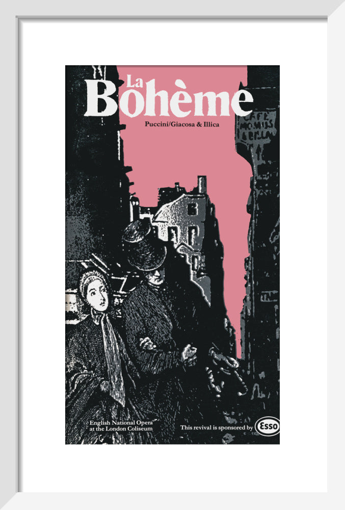 La Bohème, 1986, Programme Cover