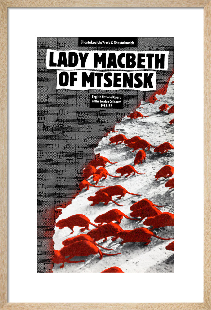 Lady Macbeth of Mtsensk, 1987, Programme Cover