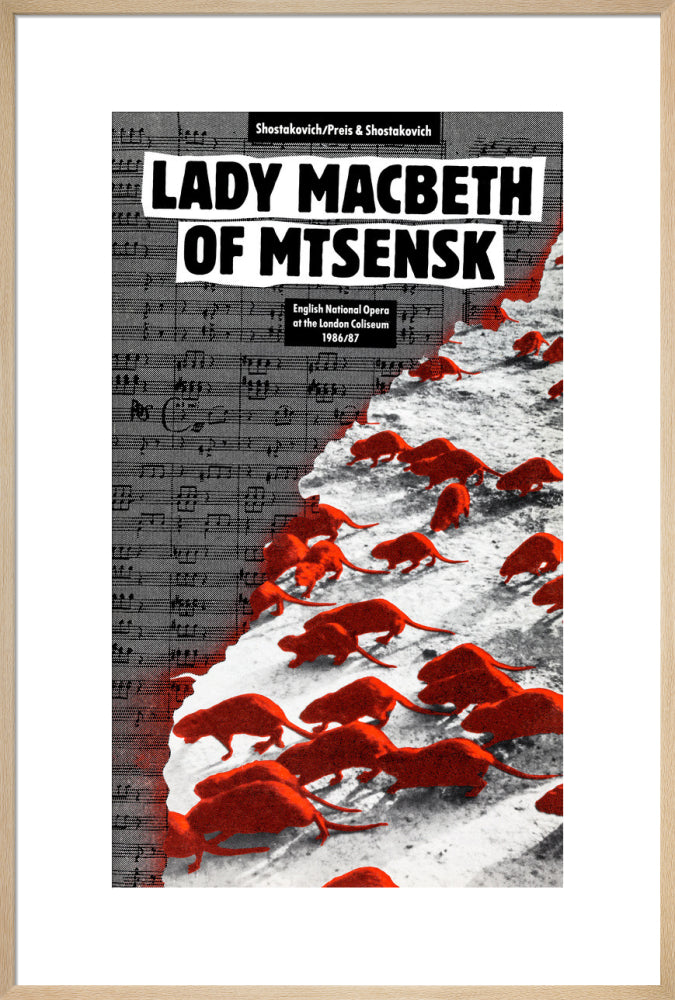 Lady Macbeth of Mtsensk, 1987, Programme Cover