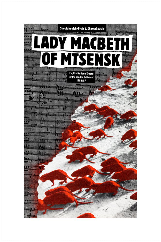 Lady Macbeth of Mtsensk, 1987, Programme Cover