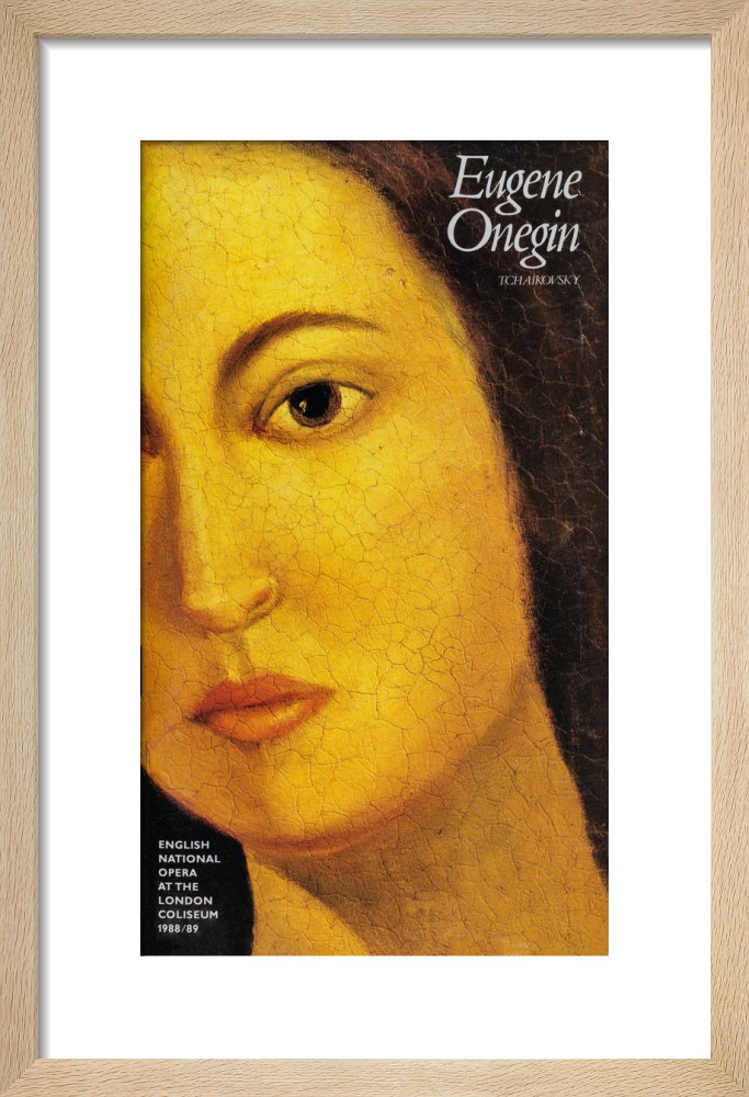 Eugene Onegin, 1989, Programme Cover