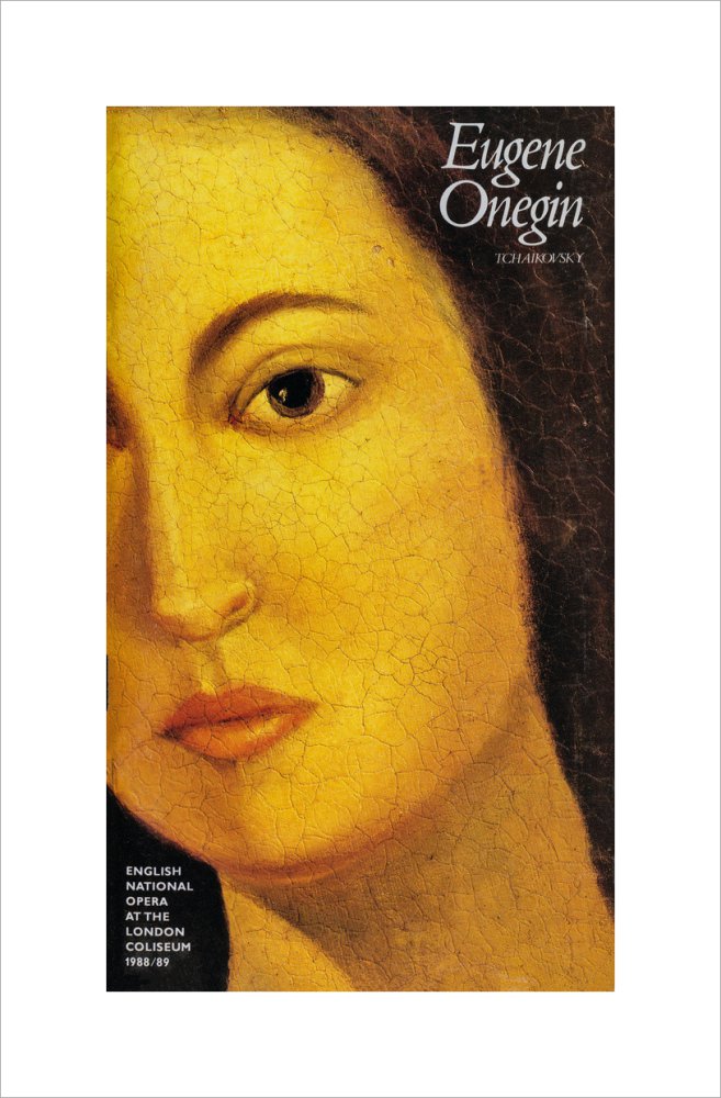 Eugene Onegin, 1989, Programme Cover
