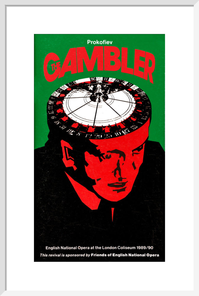 The Gambler, 1990, Programme Cover