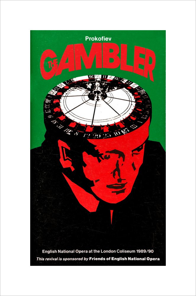 The Gambler, 1990, Programme Cover