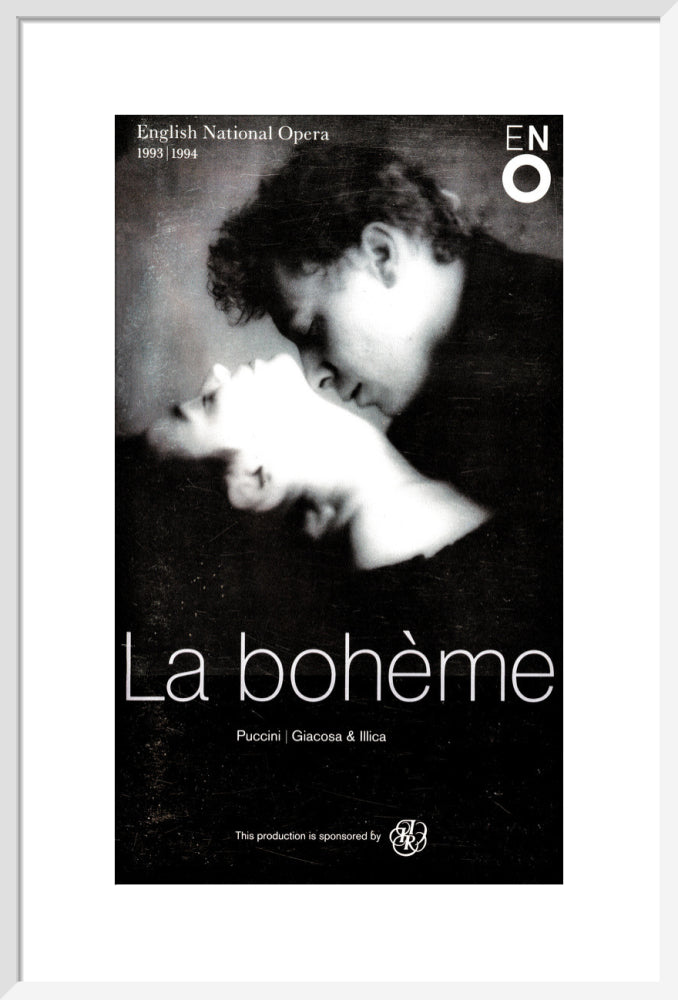 La Bohème, 1993, Programme Cover