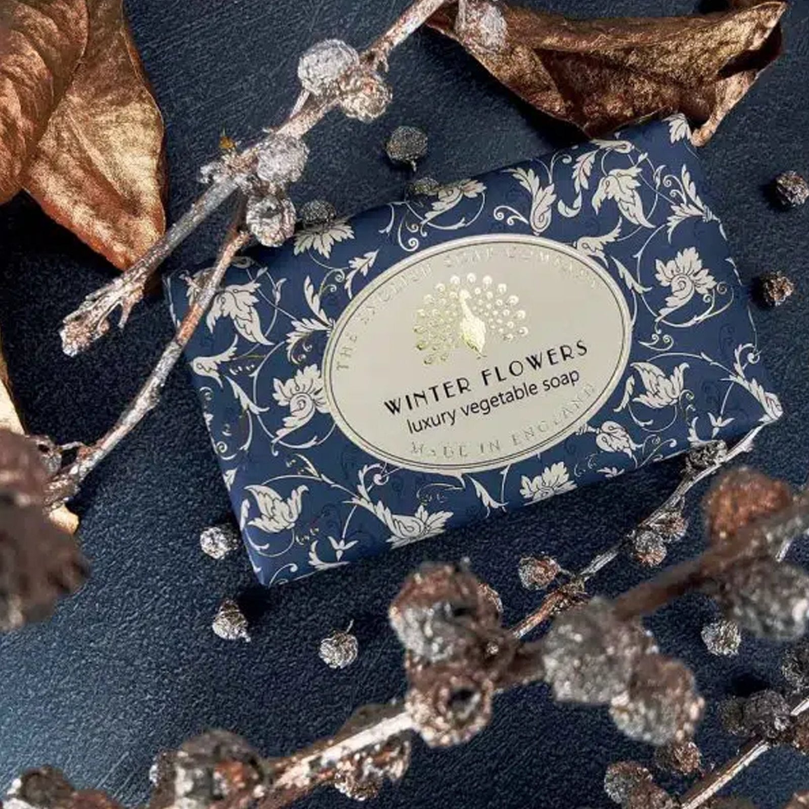Winter Flowers Soap - Boo•kay ldn